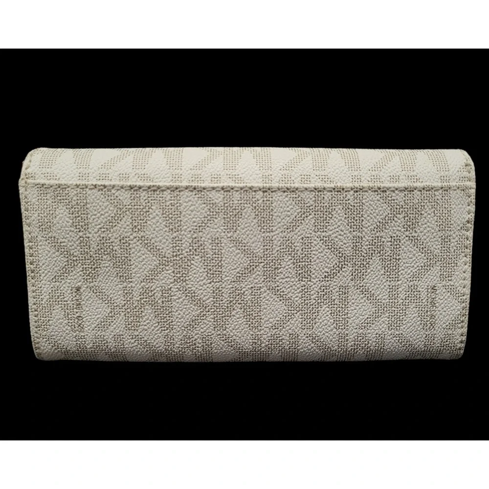 Michael Kors - Fulton White‎ Leather Wallet